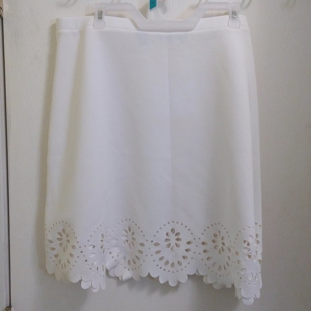 Investments Laser-Cut Skirt